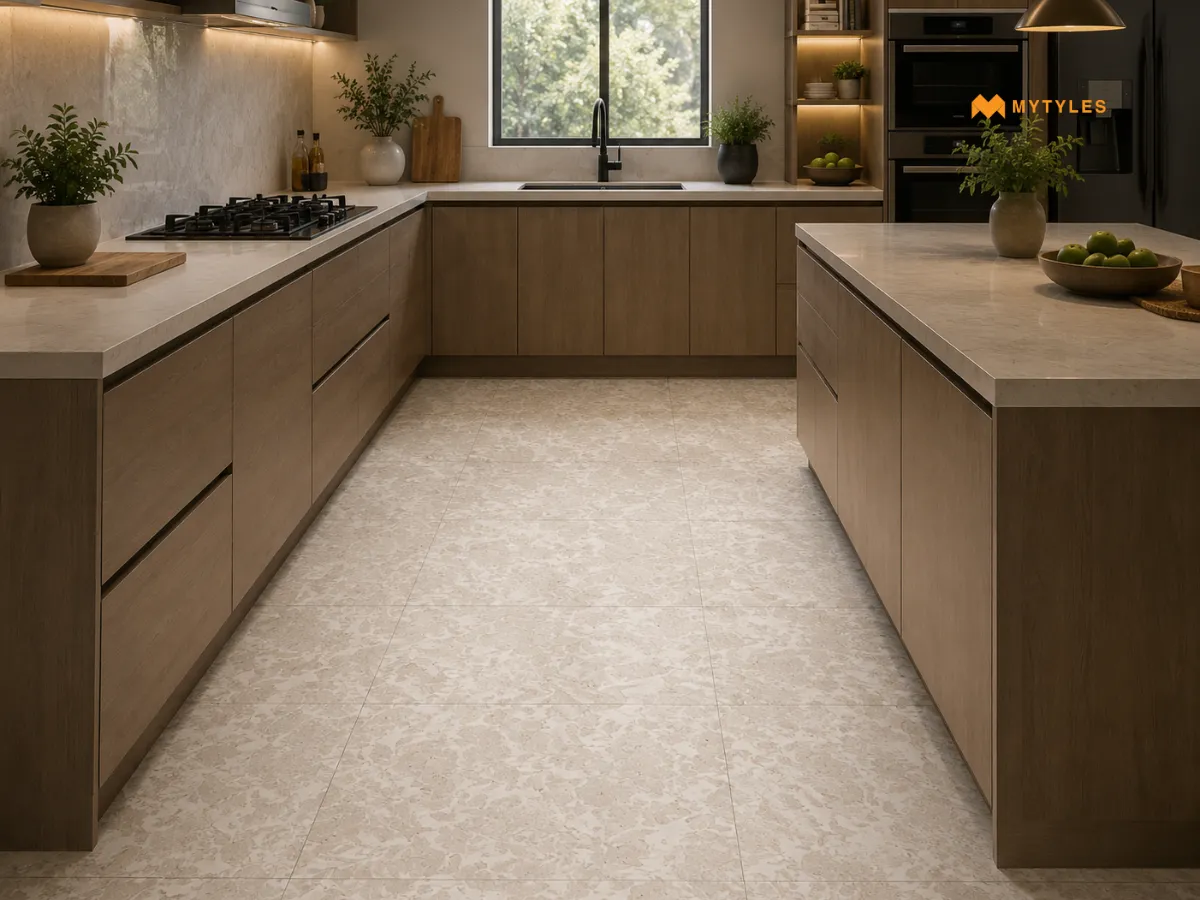 Large Format Beige Tropical Floor Tile